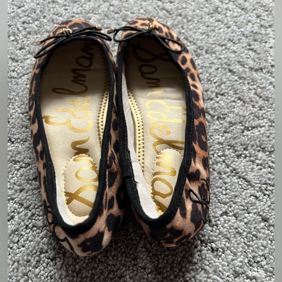 Sam Edelman cheetah print Felicia ballet flats size 1 girls - Picture 2 of 9